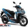Decal stiker Vario 125/150 Esp GREY BATMAN SPLASH BLUE